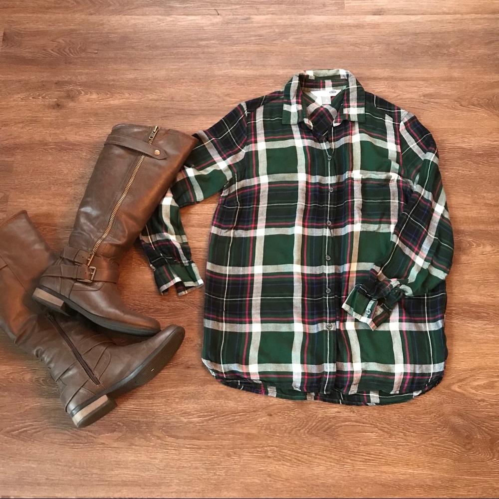 Lightweight Plaid Shirt
